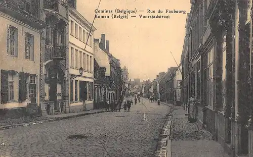 Comines - Rue du Faubourg/ Komen - Voorstadstraat ngl 149.443