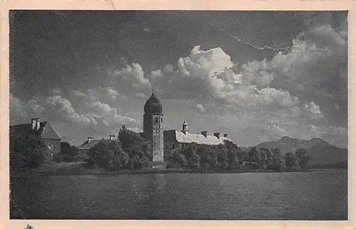 Fraueninsel im Chiemsee Kloster Frauen Wörth gl1919 154.512