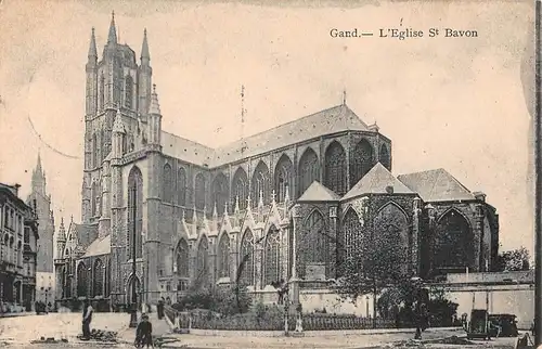 Gand - L'Église St. Bavon feldpgl1917 149.400