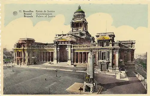 Bruxelles Palais de Justice ngl D4038