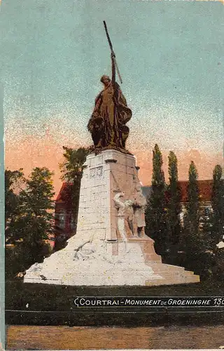 Courtrai - Monument de Groeninghe ngl 149.426