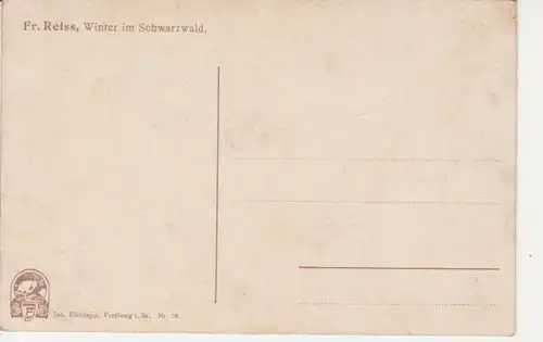 Fr. Reiss - Winter im Schwarzwald Nr.16 ngl 219.683