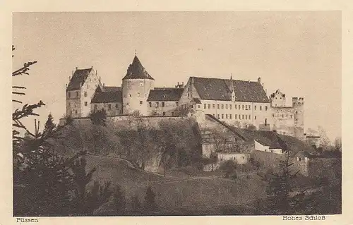 Füssen i.Allgäu, Hohes Schloß ngl D9394