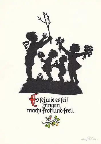 G.PLISCHKE Silhouette Es sei wie es sei! ngl D4249