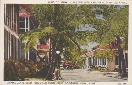 Panama Kanalzone Club-House and Restaurant Cristobal ngl 220.176