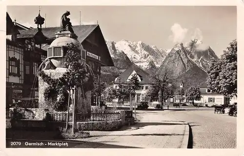 Garmisch - Marktplatz gl1943 154.636