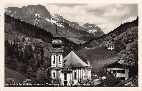 Berchtesgaden Maria-Gern mit Untersberg gl1935 154.675