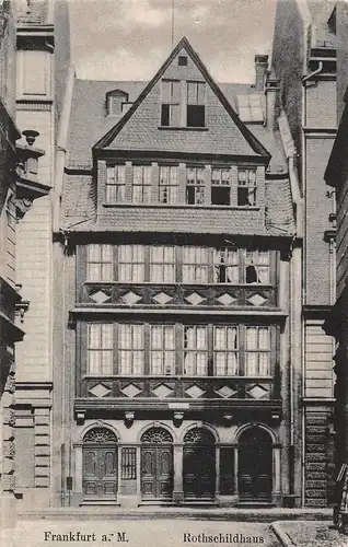 Frankfurt a.M. Stammhaus der Familie Rothschild ngl 148.814