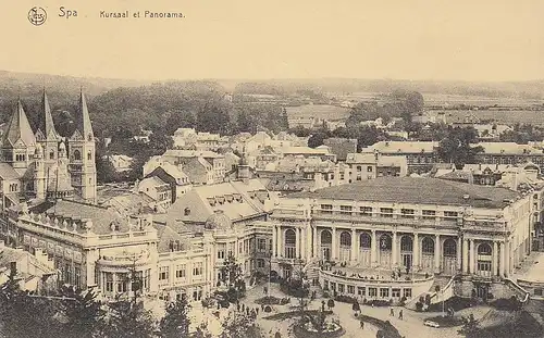 Spa Kursaal et Panorama feldpgl1916 D3772
