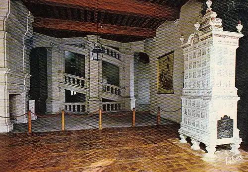 Chambord (L & C) Le Château La poête de faience ngl D7254