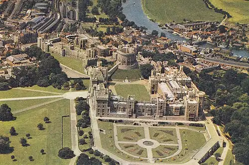 Windsor Castle, Aerial View ngl D4572