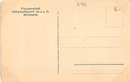 Freudenstadt (Schwarzw.) - Schöneck ngl 153.932