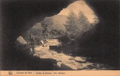 Grotte de Han Gouffre de Belvaux Vue Intérieure ngl 149.579