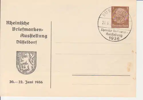 Düsseldorf Briefmarken-Ausstellung 1936 gl1936 219.834