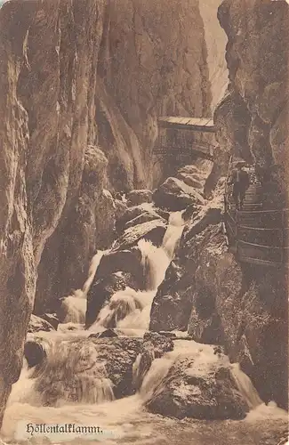 Hammersbach - Höllentalklamm Brücke ngl 154.845