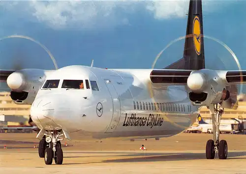 Lufthansa CityLine Fokker 50 ngl 151.766