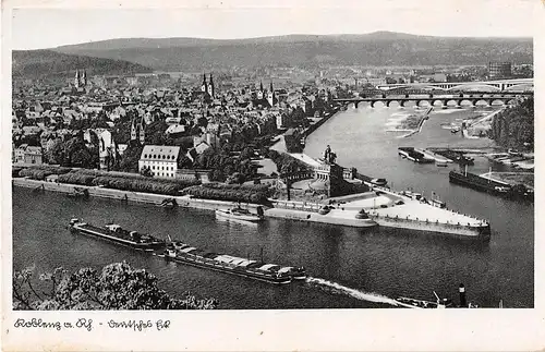 Koblenz am Rhein Das Deutsche Eck gl 154.004