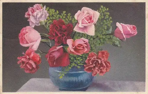 Vase mit Rosen glum 1930? D3880