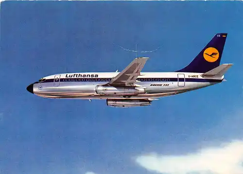 Lufthansa Boeing 737 "City-Jet" D-ABCE ngl 151.813