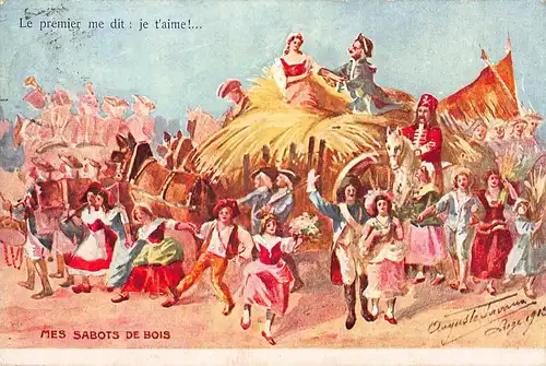 Liège Visite Royale du 13 Juillet 1913 Künstlerkarte gl1913 149.394