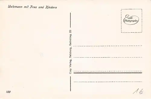 Watzmann mit Frau und Kindern ngl 155.108