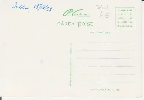 Dublin The Bank of Ireland College Green from Trinity College ngl 222.559