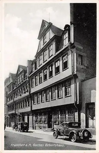 Frankfurt a. M. Goethe's Geburtshaus ngl 151.859