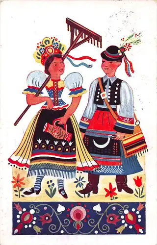 Minden jog fenntartva Darstellung eines Bauernpaares ngl 149.836