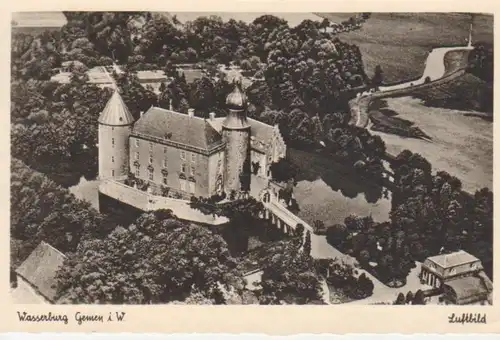 Wasserburg Gemen Luftbild gl1951 219.997