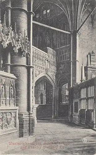 London Westminster Abbey, South Ambulatory ngl D8382