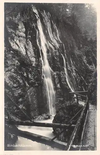 Wimbachklamm bei Ramsau ngl 155.252