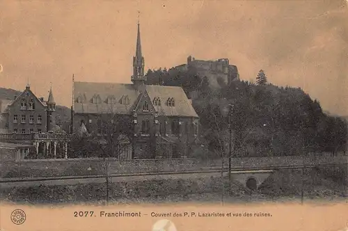 Franchimont - Couvent des P.P. Lazaristes et vue des ruines ngl 149.495