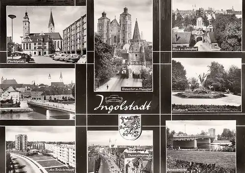 Ingolstadt Mehrbildkarte ngl D4752