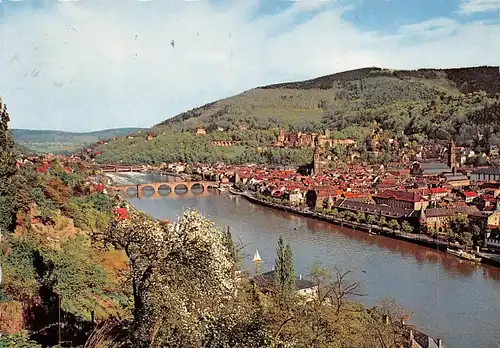 Heidelberg Blick vom Philosophenweg gl1958? 155.416