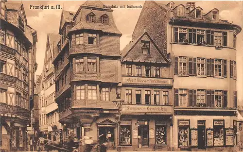 Frankfurt a. M. Domplatz mit Luthereck ngl 152.002