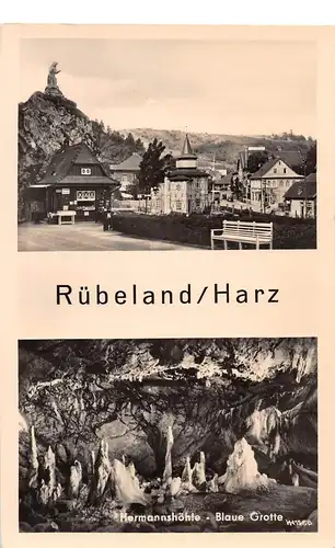 Rübeland/Harz Hermannshöhle Blaue Grotte ngl 155.979