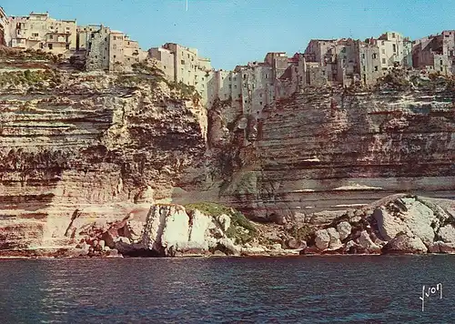 Corse Bonifacio La Haute Ville bâtie ... ngl D8031