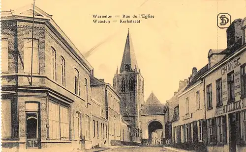 Warneton - Rue de l'Eglise / Waasten - Kerkstraat ngl 149.365