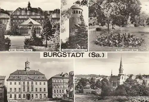 Burgstätt (Sa.) Mehrbildkarte gl1975 D4808