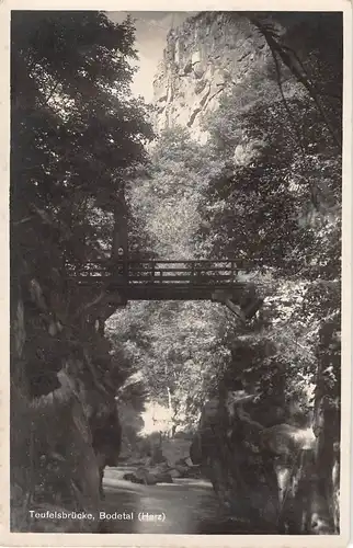 Bodetal Teufelsbrücke im Harz ngl 153.839