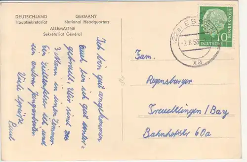 Essen (Ruhr) - Hauptsekretariat gl1958 220.098