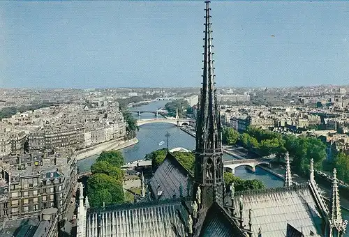 Paris, La Flèche de Notre Dame ngl D8800
