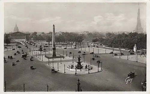 Paris Place de la Concorde ngl D3951