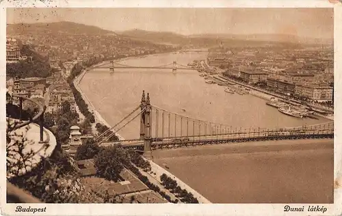 Budapest Donauansicht / Dunai látkép gl1940 150.084