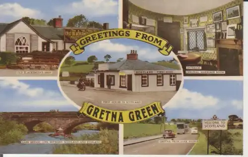 Schottland: Gretna Green - First House in Scotland ngl 223.505