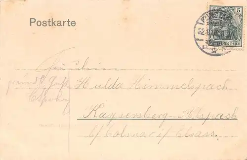 Konstanz am Bodensee - Hafeneinfahrt Dampfer Kaiser Wilhelm gl1906 151.121