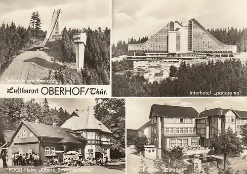 Oberhof/Thür. Mehrbildkarte gl1972 D4833