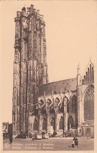 Mechelen Hoofdkerk St.Rombout ngl D4040