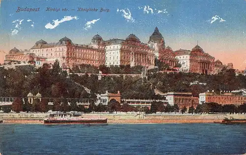 Budapest Königl. Burg - Királyi vár ngl 150.015