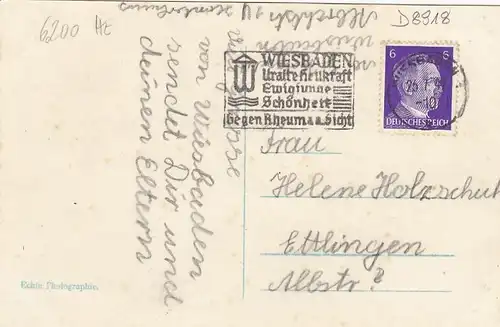 Wiesbaden, Total vom Neroberg gl1942 D8918